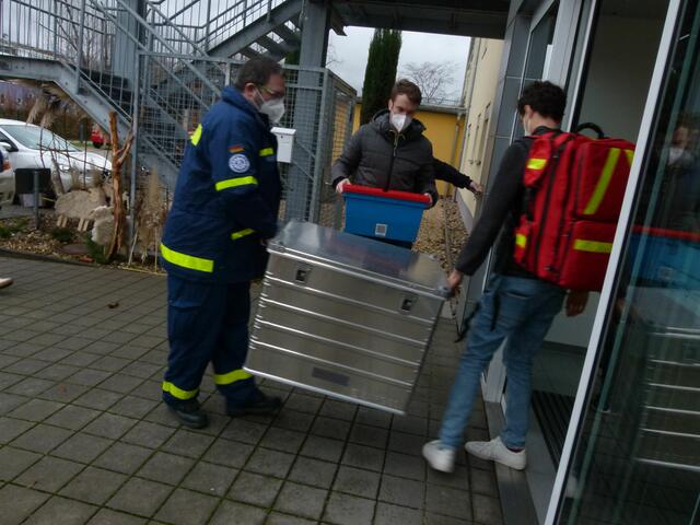 Das Mobile Impfteam (MIT) kommt aus Heidelberg ins Wohnheim der Lebenshilfe | Foto: art