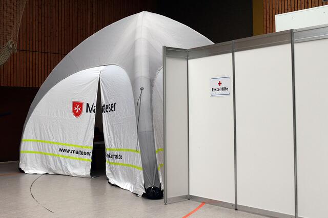 Für den Notfall gibt es auch einen Erste Hilfe Bereich. | Foto: Gisela Böhmer