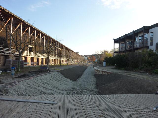Flusslauf entlang der Saline. | Foto: Franz Walter Mappes