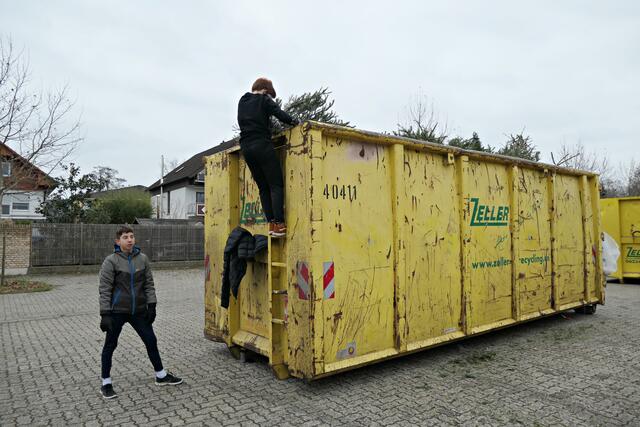 Die beiden "Christbaumstampfer" | Foto: Brigitte Melder