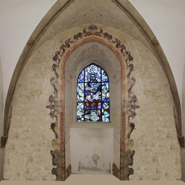 Digitale Rekonstruktion der Wandmalerei in der Christuskirche Haßloch. | Foto: Saltzmann