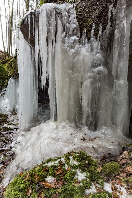 Hexenklamm im Januar 2017 - komplett vereist | Foto: Jens Vollmer