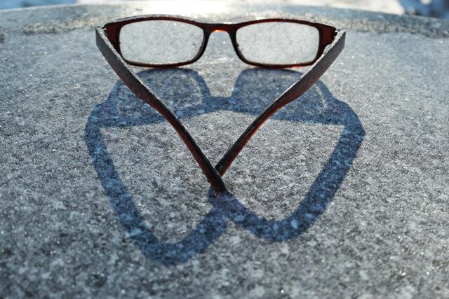 Schattenbrille | Foto: Brigitte Melder