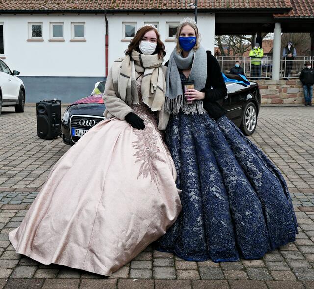 Die beiden Karnevalsprinzessinnen | Foto: Brigitte Melder