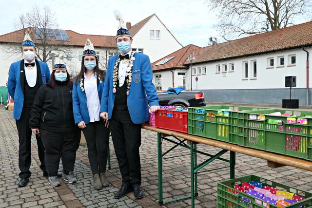 Chick in Karnevalsuniform: Igg'lemer Bessem | Foto: Brigitte Melder