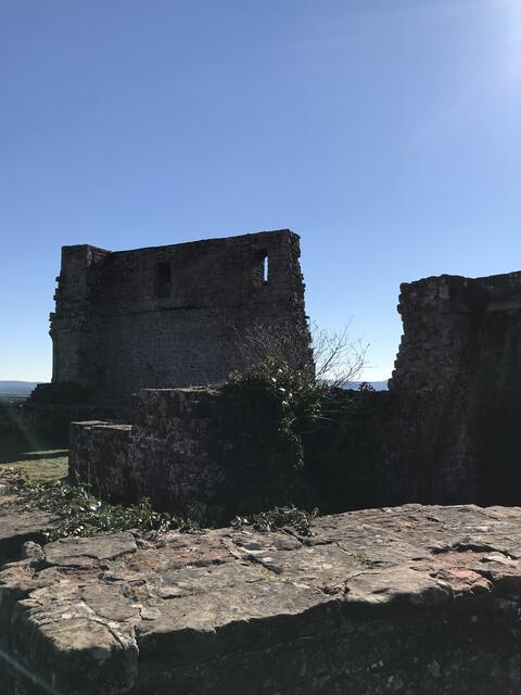 Mauerreste der Ruine Lindelbrunn | Foto: B. Bender