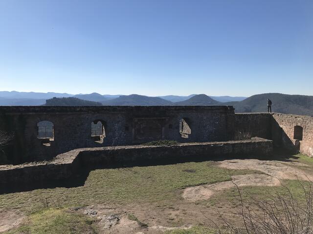 Und immer wieder tolle Aussichten auf der Lindelbrunn | Foto: B. Bender