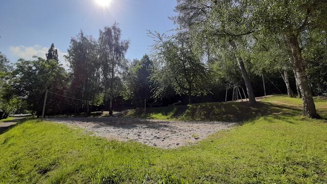 Der Spielplatz "Am Geiersberg" wurde 1998 vom KKJ gebaut | Foto: Tim Altschuck
