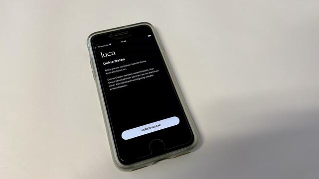 Schnell eingerichtet: Im Landkreis Bad Dürkheim wird bald die Luca-App eingesetzt /Symbolfoto