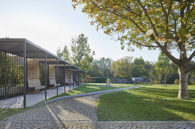 Der Dorfplatz in Zaisenhausen | Foto: Julian Bauer