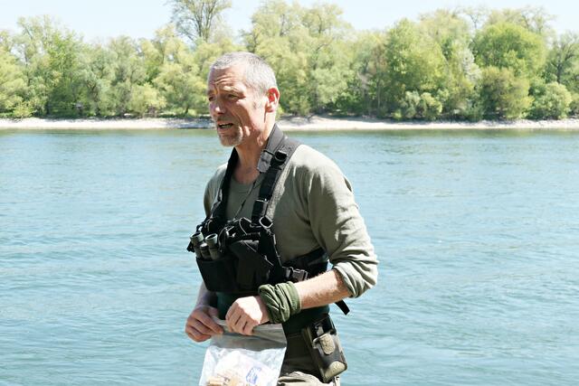 Dirk Pfister im Gespräch | Foto: Brigitte Melder