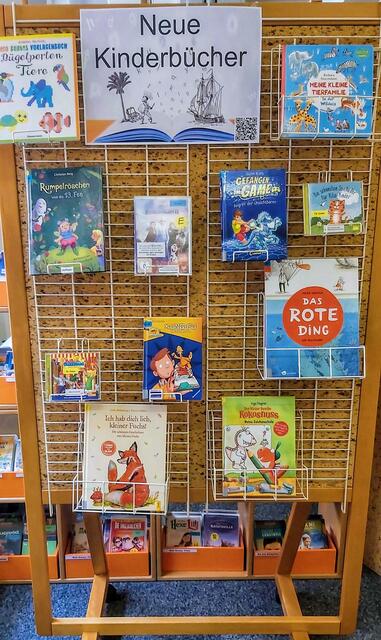 Neue Kinderbücher für kleine Leseratten. | Foto: Stadtbibliothek Bruchsal