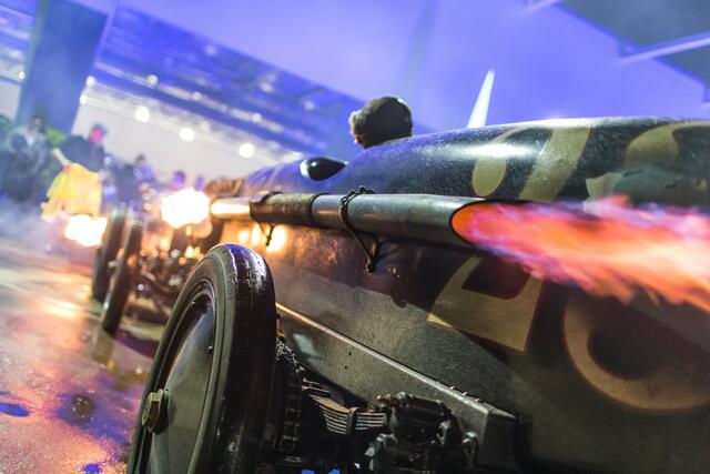 Der Brazzeltag-Liebling Brutus ist auch beim Livestream mit dabei | Foto: Technik Museum Speyer