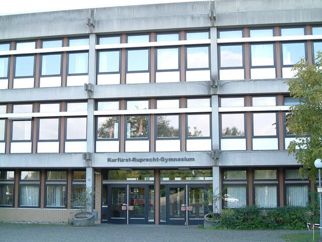 Die Neustadter Talentschmiede Kurfürst-Ruprecht-Gymnasium.  Foto: KRG