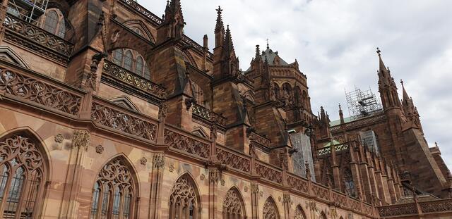 Seitenansicht des Straßburger Münsters | Foto: Jens Vollmer