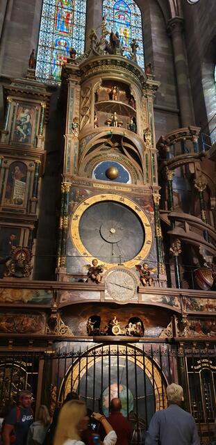 Die berühmte astronomische Uhr im Straßburger Münster | Foto: Jens Vollmer