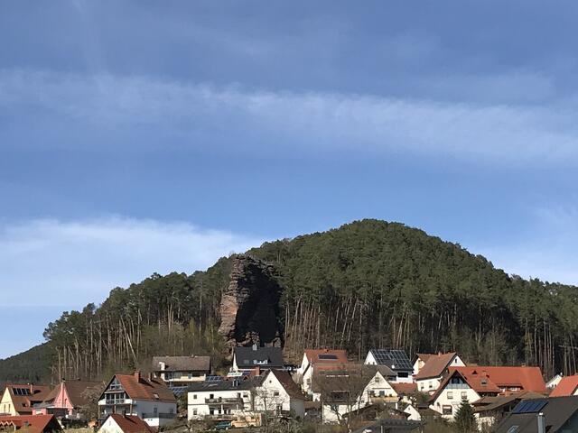 Der Hahnfels | Foto: B. Bender