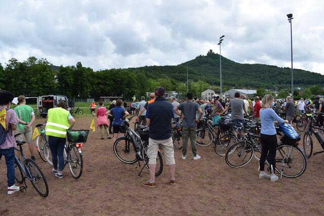 Radlertreffen unterm Trifels. | Foto: B.Bender