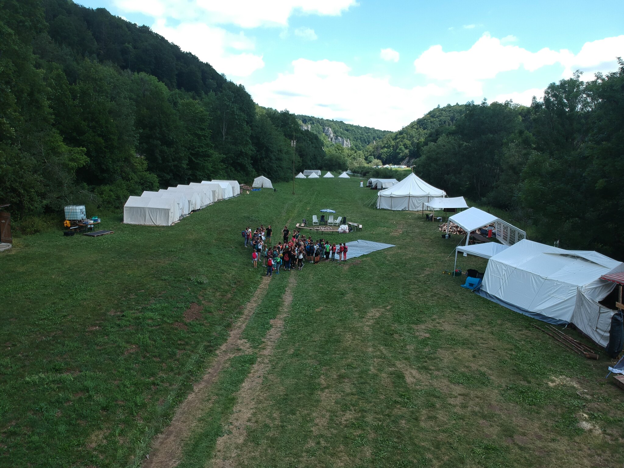 Zeltlager in Zeiten von Corona  oder Zeltlager gerade jetzt!: KjG Bruchsal-Bchenau  blickt zuversichtlich auf den Sommer. - Bruchsal