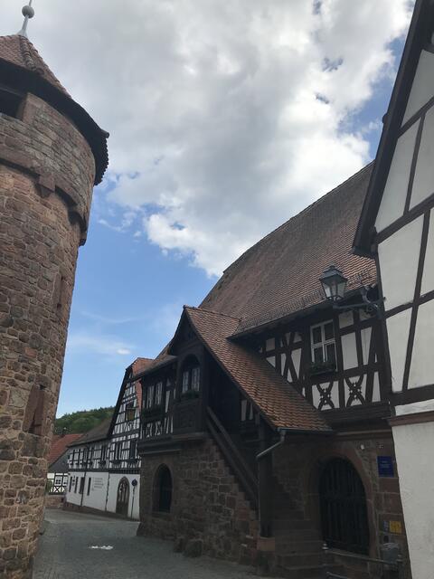 Treppenaufgang zum Rathaus | Foto: B. Bender