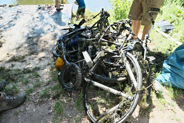 Immer mehr sammelte sich an | Foto: Brigitte Melder