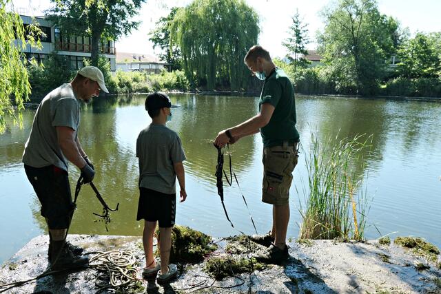 Magnetbändersalat herausgefischt | Foto: Brigitte Melder
