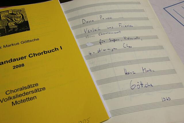 In der Landesbibliothek Speyer freut man sich über rund 300 Kompositionen, die zum Großteil für die kirchenmusikalische Praxis geschaffen wurden | Foto: LBZ Speyer