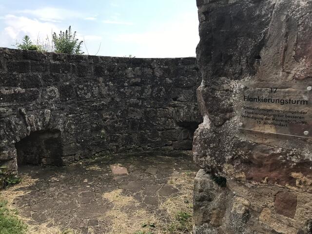 Flankierungsturm | Foto: B. Bender