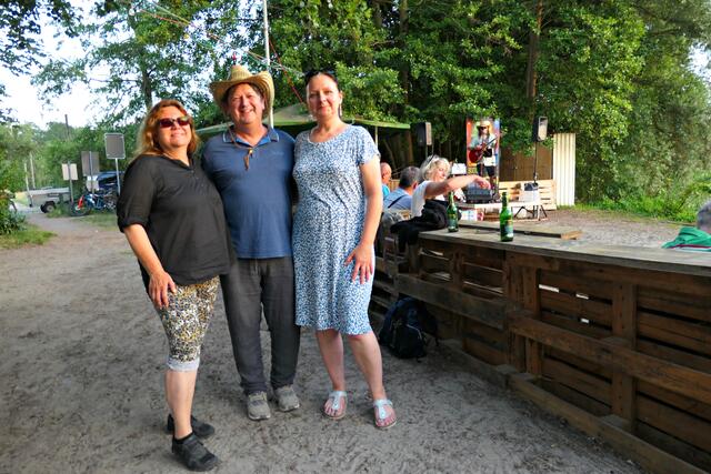 Marion, Peter und Joanna hatten Spaß | Foto: Brigitte Melder