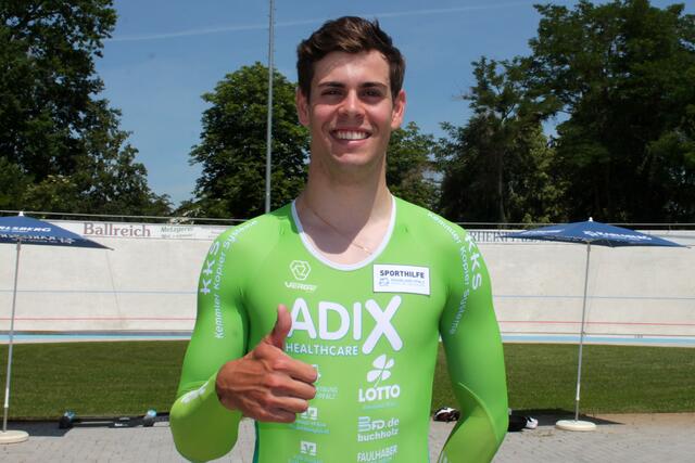 Timo Bichler vom RV Dudenhofen freut sich auf die Olympischen Spiele in Tokio | Foto: Michael Sonnik