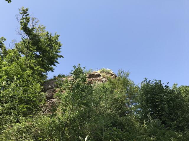 Südlicher Teil der Oberburg | Foto: B. Bender