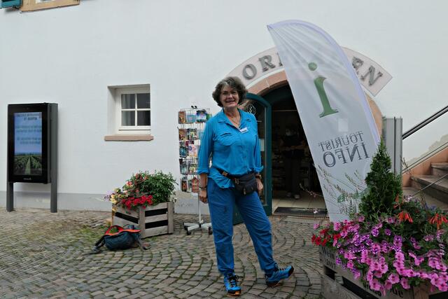 Bea von Borcke vor dem Start | Foto: Brigitte Melder