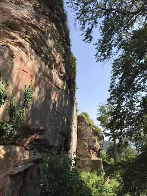 Felswand | Foto: B. Bender