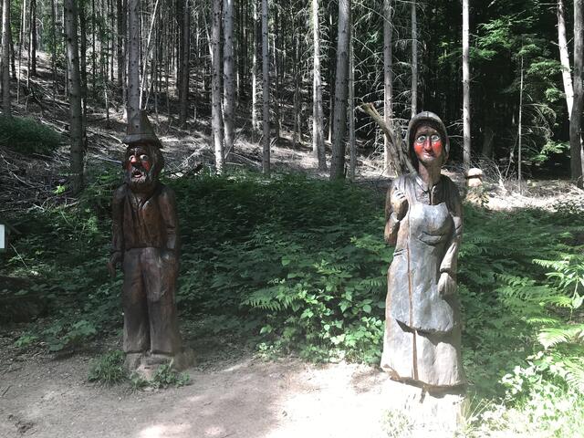 Am Wendepunkt des Waldgeisterweges | Foto: B. Bender