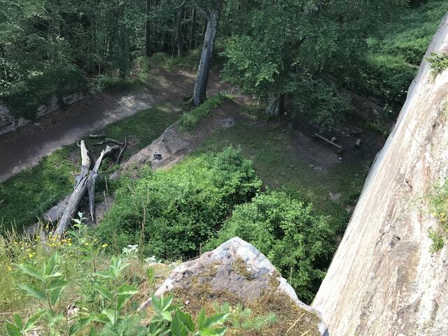 Blick von oben auf den Innenhof | Foto: B. Bender