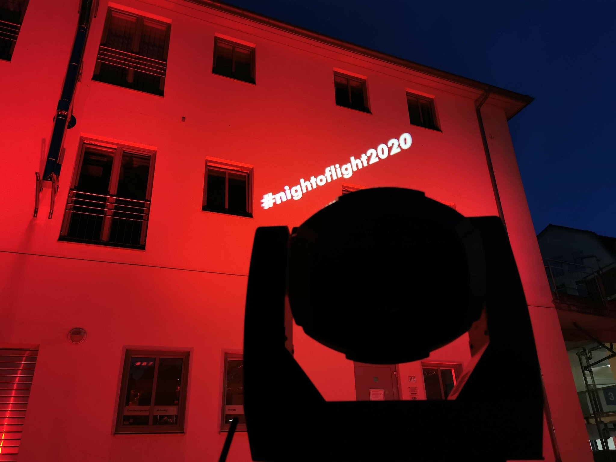 Impressionen aus Kirchheimbolanden. "Night of Light 2021" Kirchheimbolanden