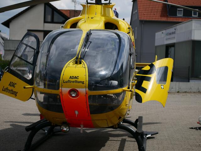 Der Helikopter war im Einsatz/Symbolfoto | Foto: Kim Rileit