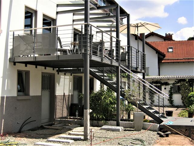 Noch ein eigens entworfenes Balkonmodell | Foto: SN Stahlbalkone Sascha Nagel