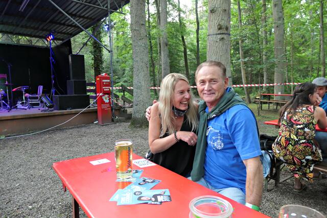 Claudia Bollenbach und Erhard Stephan haben Spaß | Foto: Brigitte Melder