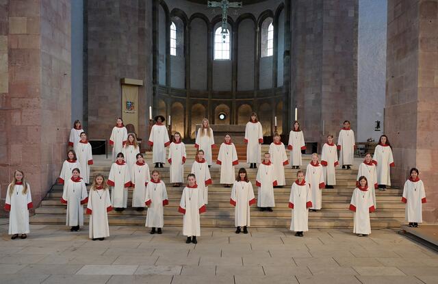 Der Mädchenchor am Dom zu Speye | Foto: Domkapitel Speyer/Klaus Landry