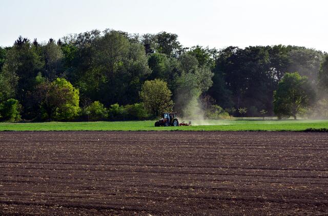 Bodenbearbeitung bei Trockenheit (2020) | Foto: A. Abt