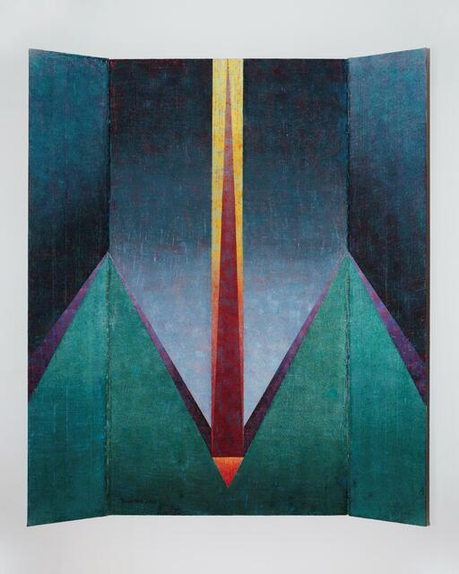 Triptychon - Acryl auf Rupfen | Foto: Moritz Feuerstein