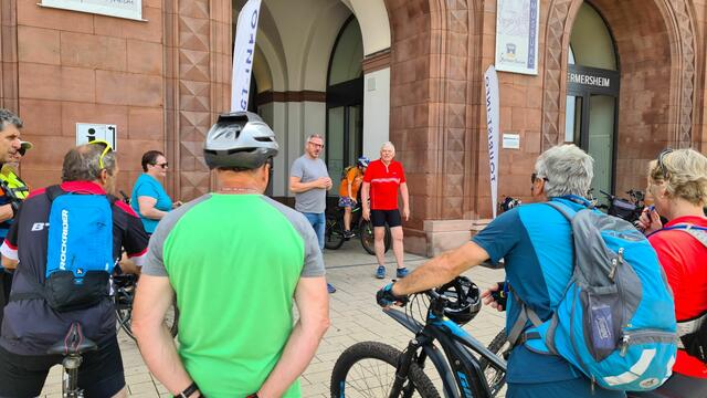 Germersheim - Sektempfang mit Stadtbürgermeister und Tourismusbüro