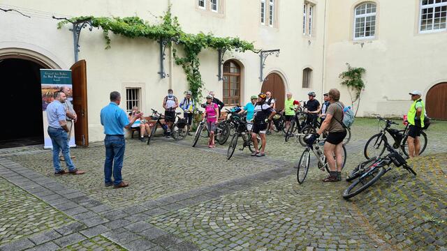 Bad Bergzabern - Empfangen von Stadtbürgermeister, Beigeordnetem der Verbandsgemeinde und Tourismusbüro