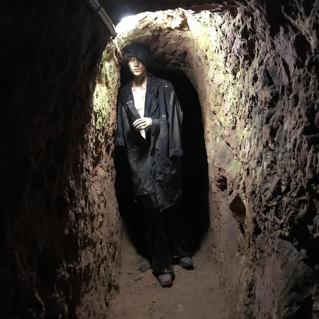 Heute ist das Bergwerk beleuchtet - damals wurde die Arbeit im Dunkeln verrichtet | Foto: B. Bender