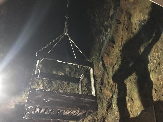 Transportbox für den Schacht | Foto: B. Bender