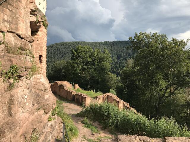Ausblick von der Treppe aus | Foto: B. Bender