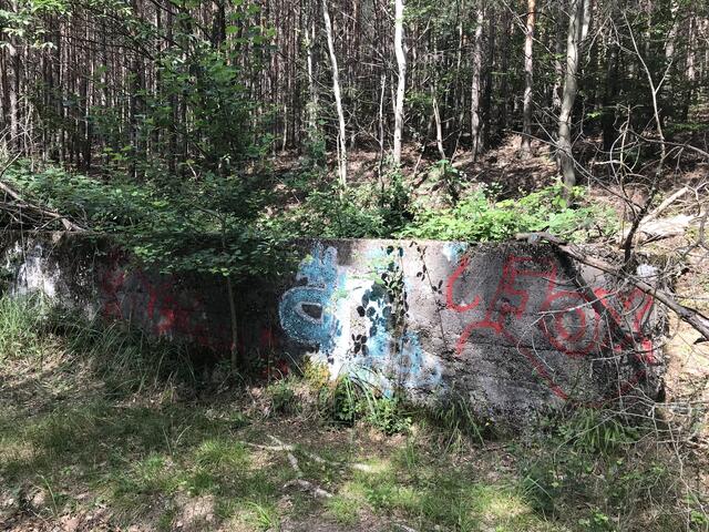 Da hat jemand Farbe "ins Spiel" gebracht | Foto: B. Bender