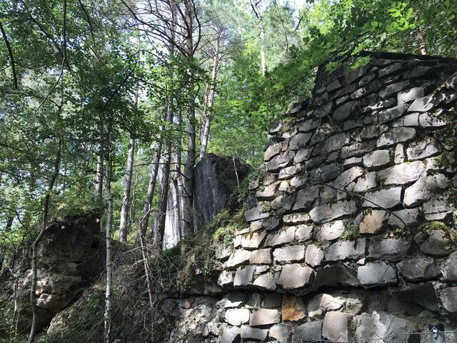 Relativ gut erhaltenes Gemäuer | Foto: B. Bender