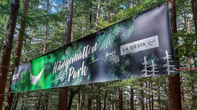 Der neue "Hängematten-Park" der TU Kaiserslautern bietet Erholung pur mitten im Wald | Foto: TUK